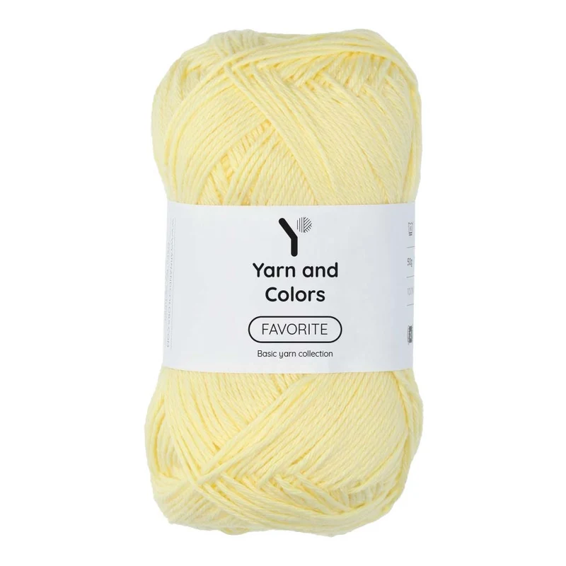 Yarn and Colors Favorite 010 Vanilla