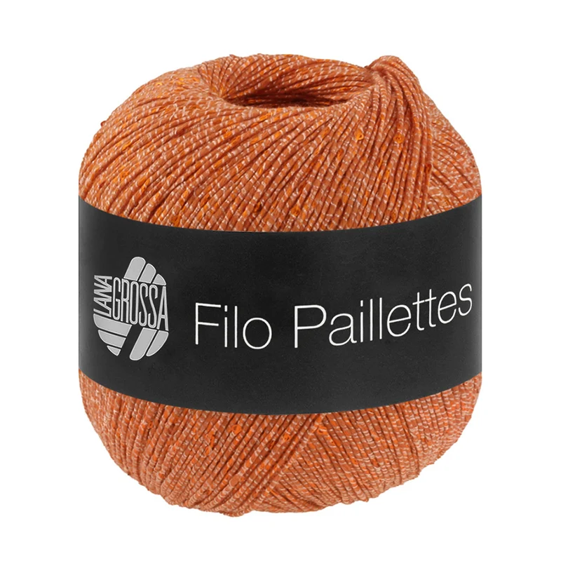 Lana Grossa Filo Paillettes 005 Orange