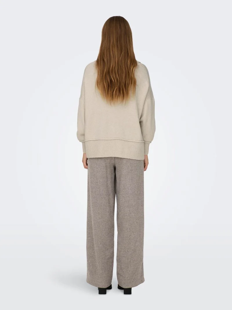 ONLHAZEL LS COWLNECK BF KNT