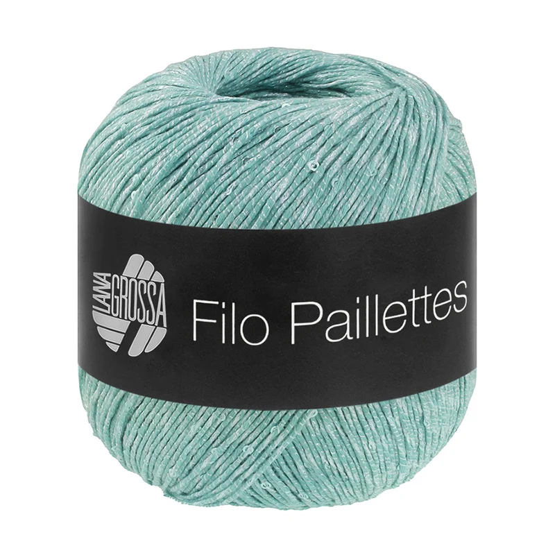 Lana Grossa Filo Paillettes 011 Türkis