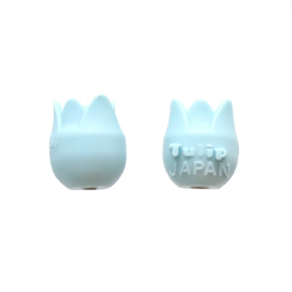 Tulip Spitzenschoner, klein, 2–4,5 mm, 2 Stück, Blau