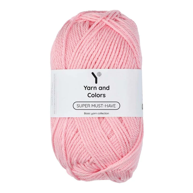 Yarn and Colors Must-have 046 Pastellrosa