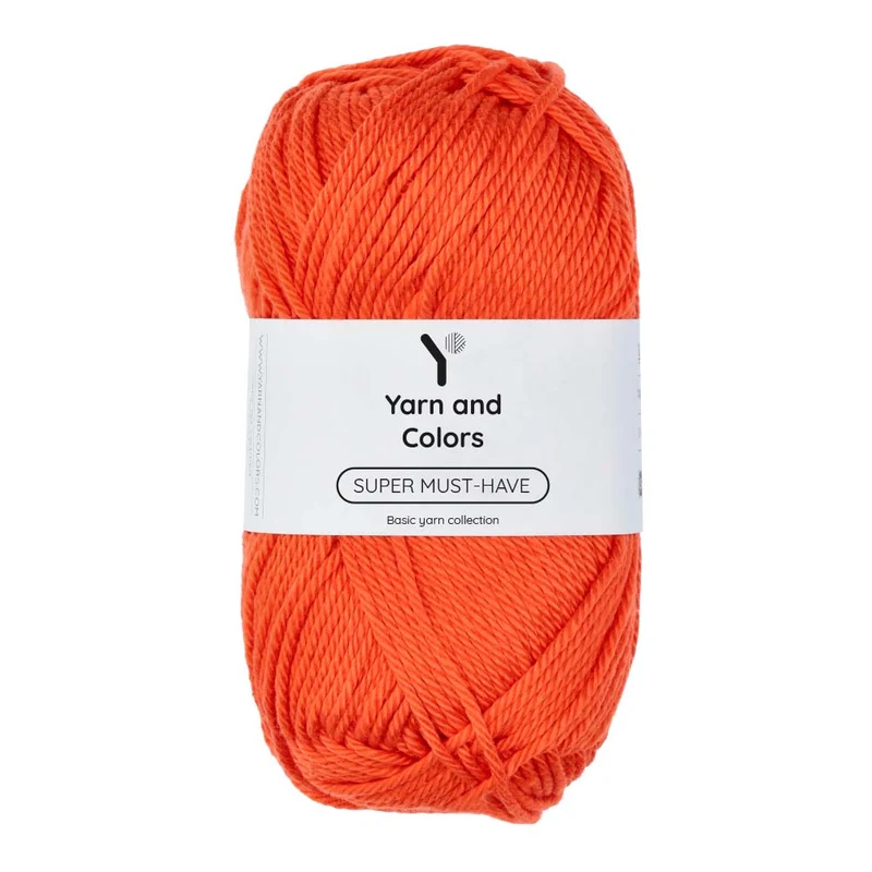 Yarn and Colors Super Must-have 022 Fiery Orange