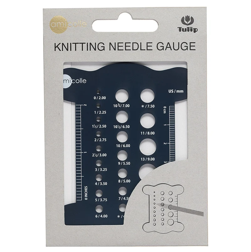 Tulip Stricknadel-Dickenmesser 1 Navy