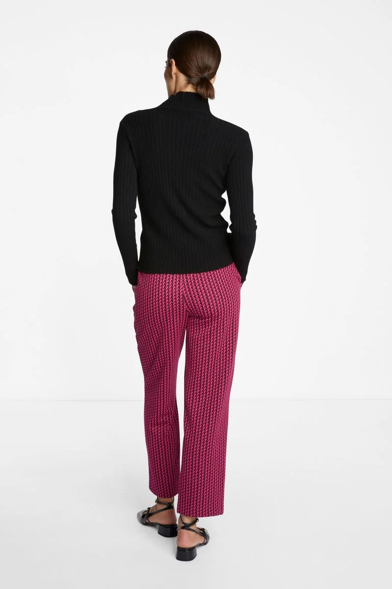 Jacquard pants