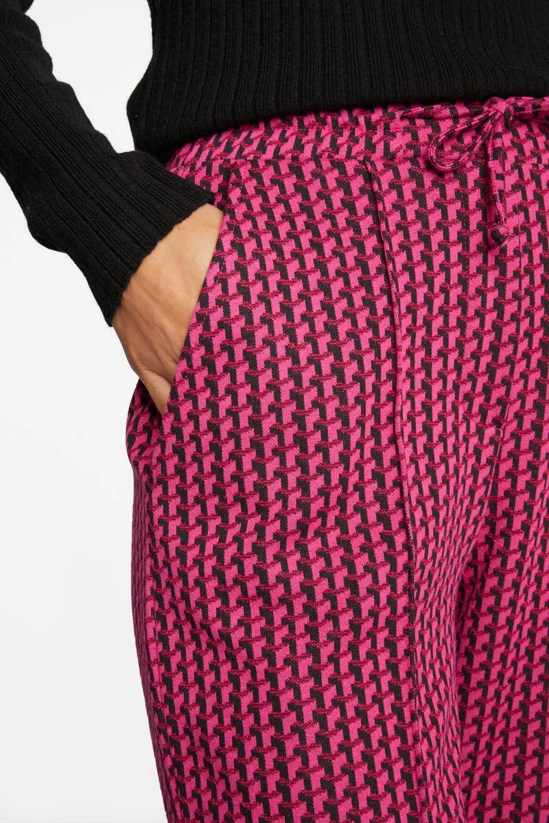 Jacquard pants