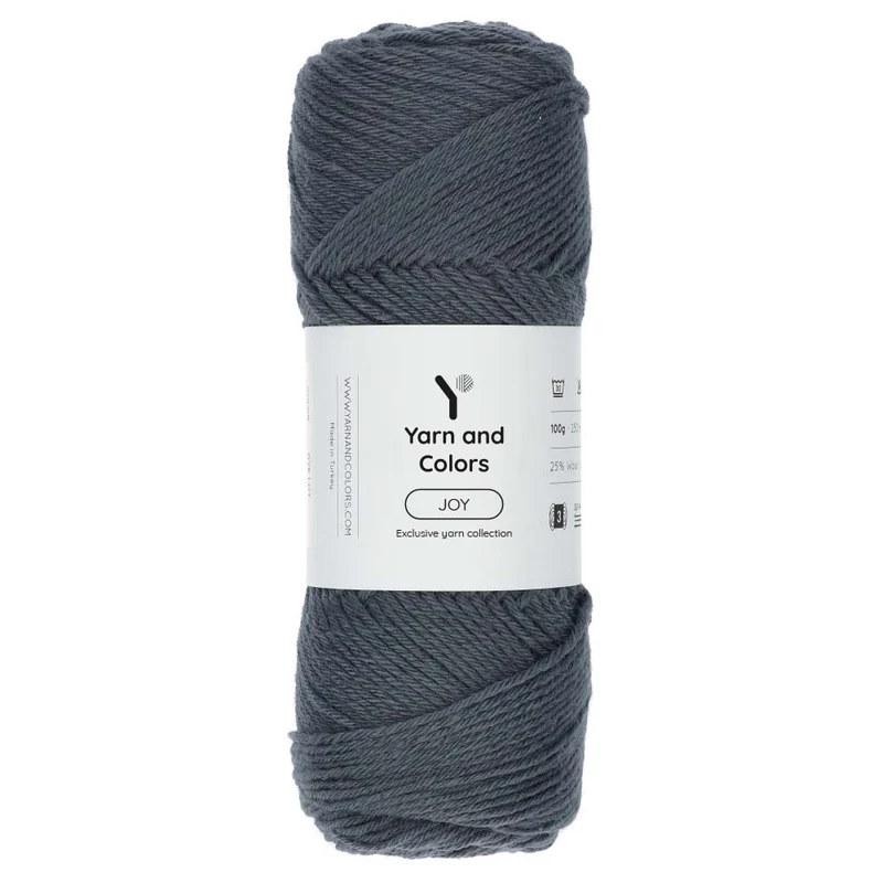 Yarn and Colors Joy 098 Graphite
