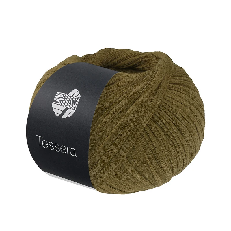 Lana Grossa Tessera 018 Grünbraun