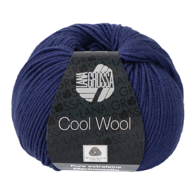 Lana Grossa Cool Wool 440 Ultramarinblau