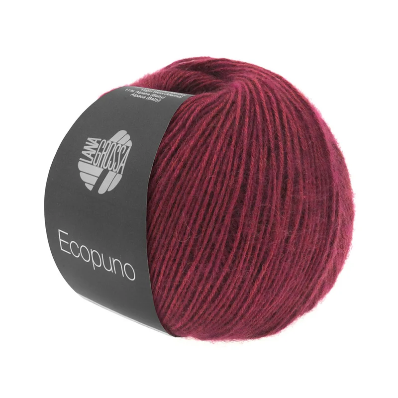 Lana Grossa Ecopuno 035 Burgund