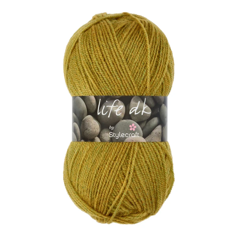 Stylecraft Life DK 2496 Senfgelb