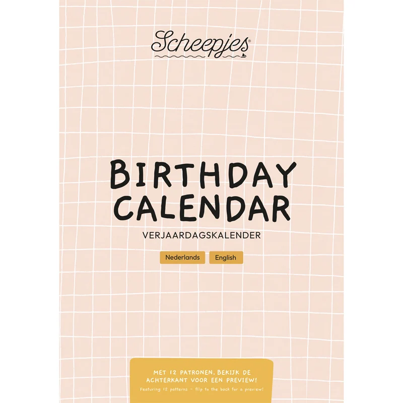 Scheepjes-Geburtstagskalender NL-EN