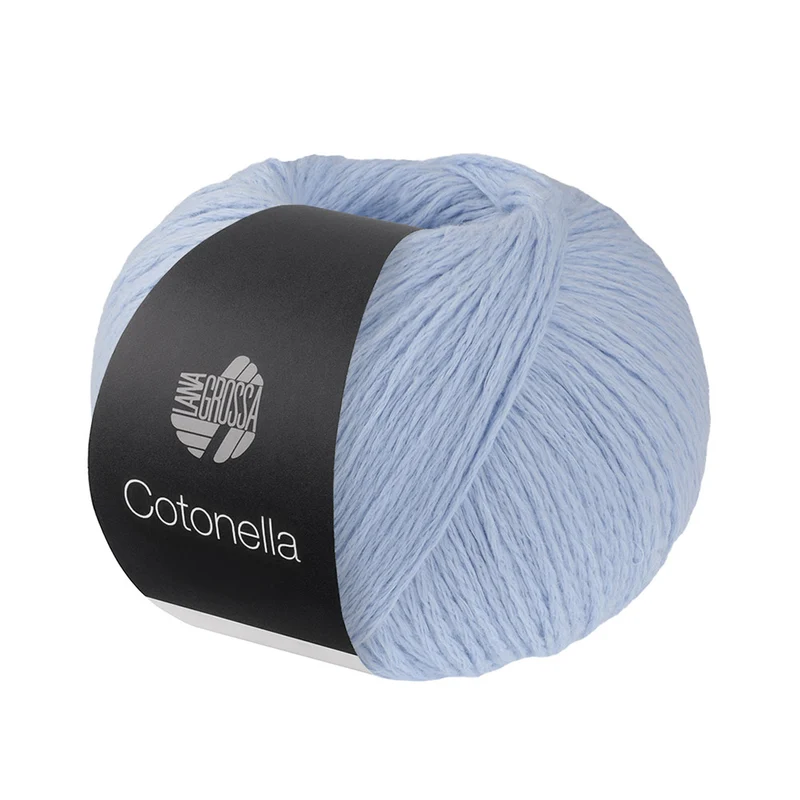 Lana Grossa Cotonella Uni 209 Hellblau