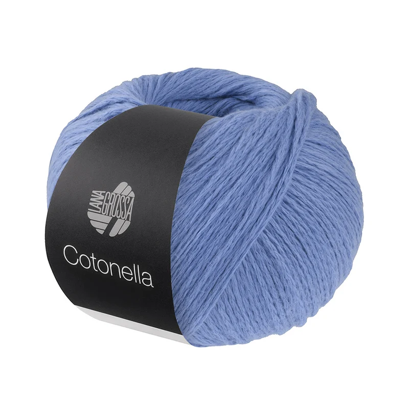 Lana Grossa Cotonella Uni 208 Himmelblau