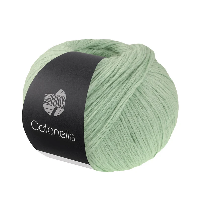 Lana Grossa Cotonella Uni 206 Mintgrün