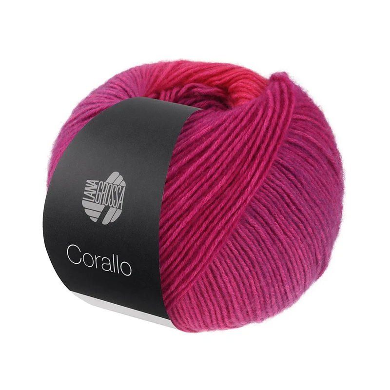 Lana Grossa Corallo 004 Rotviolett/Fuchsia/Rosa