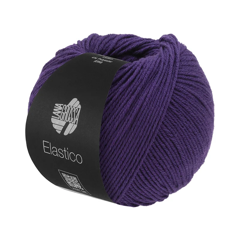 Lana Grossa Elastico 198 Dunkelviolett