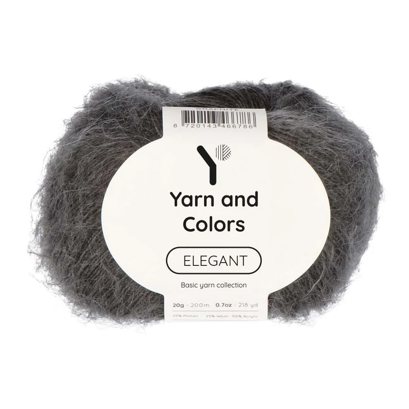 Yarn and Colors Elegant 098 Graphite