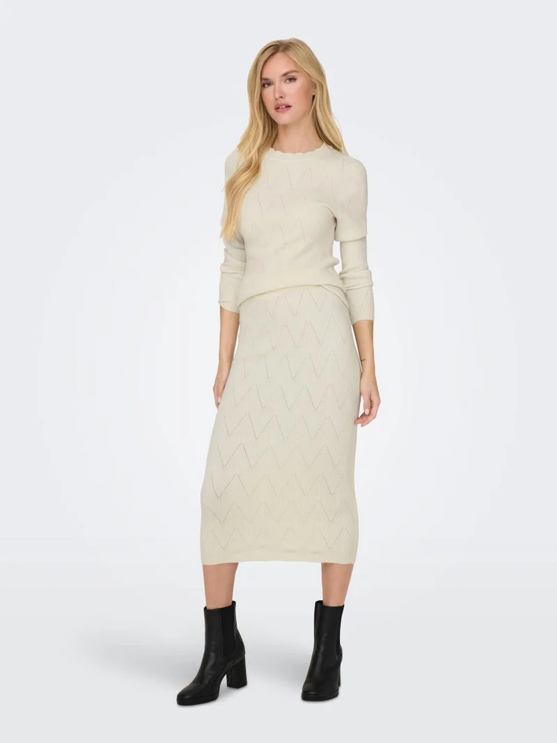 ONLMAI HW STRUCTURE SKIRT CC KNIT