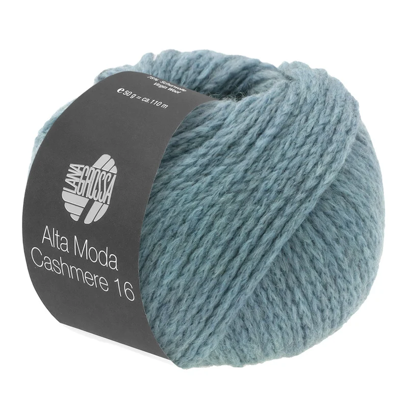 Lana Grossa Alta Moda Cashmere 16 053 Rauchblau