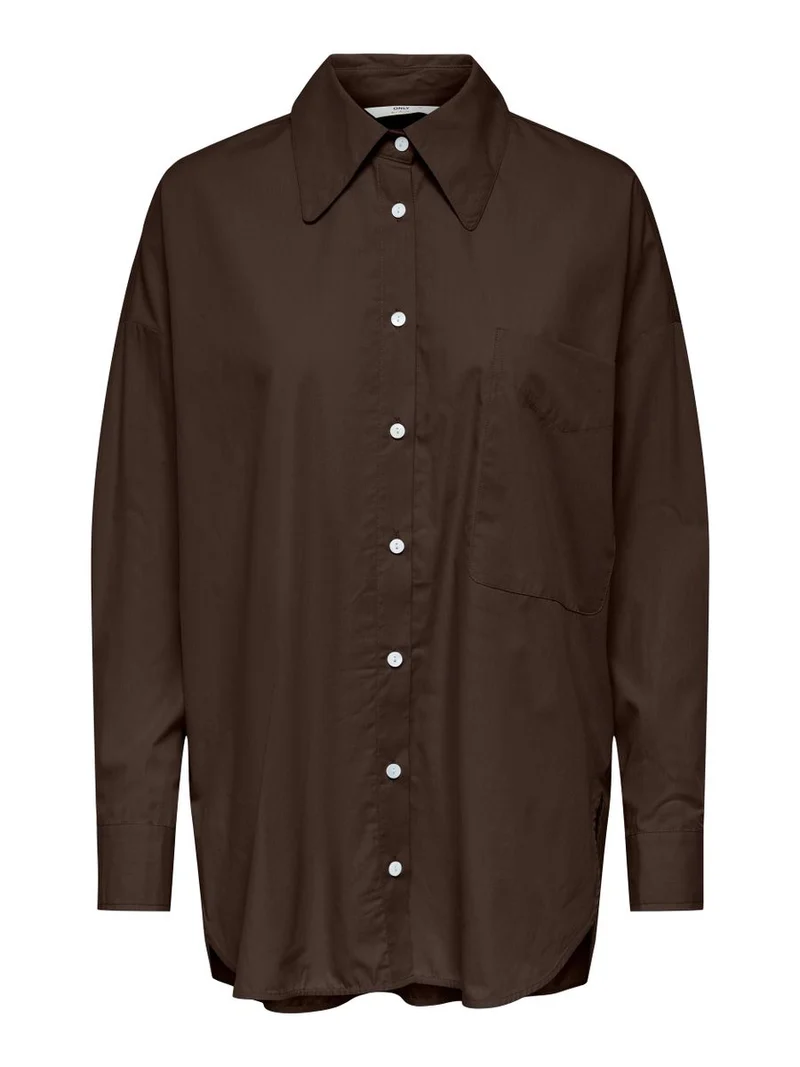 ONLALMA LS LOOSE STRIPE SHIRT WVN