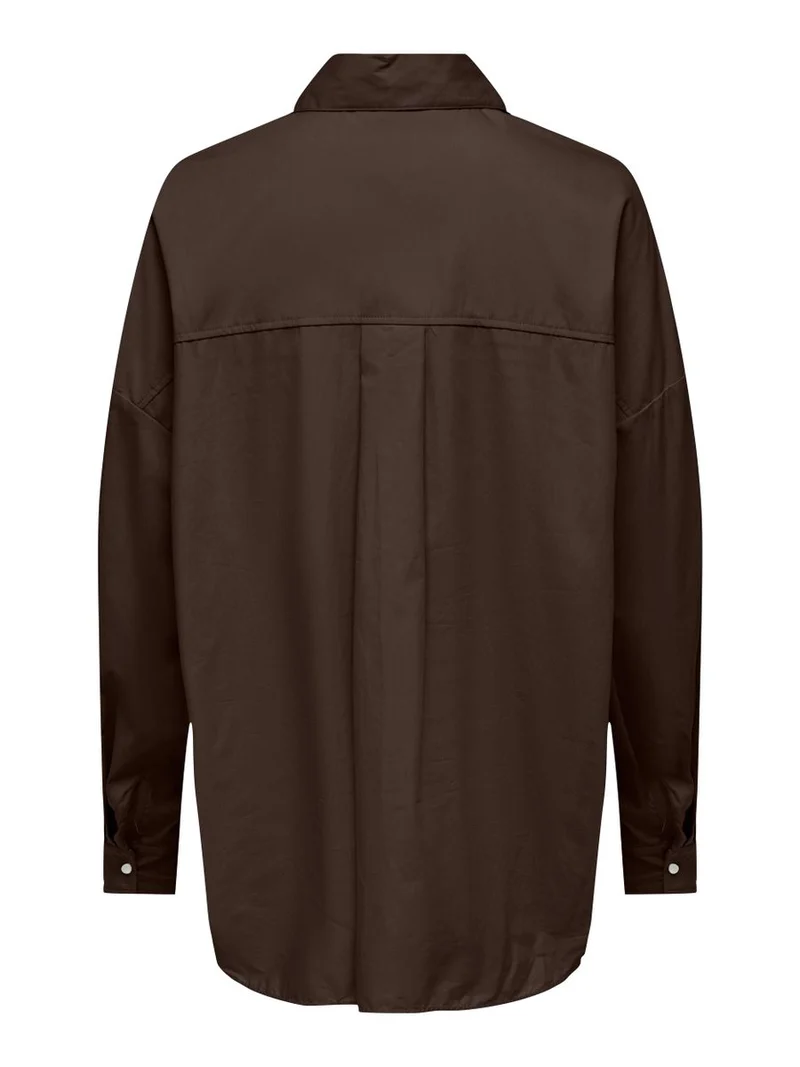 ONLALMA LS LOOSE STRIPE SHIRT WVN