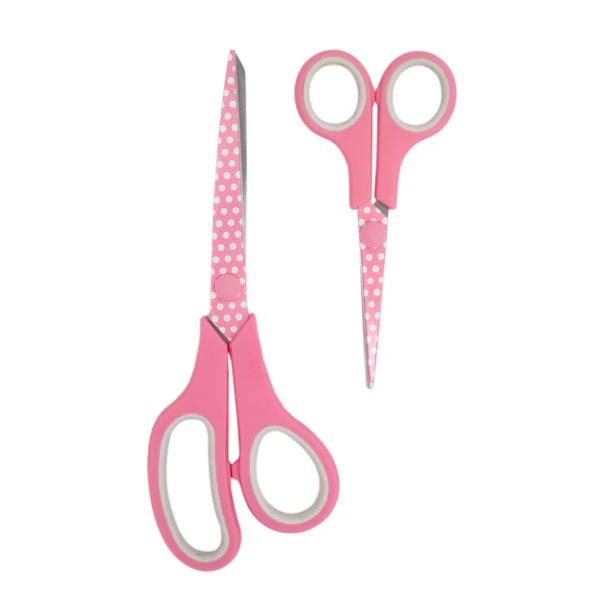 Hemline-Set: Stoffschere (21 cm) & Stickschere (13,5 cm) – Pink