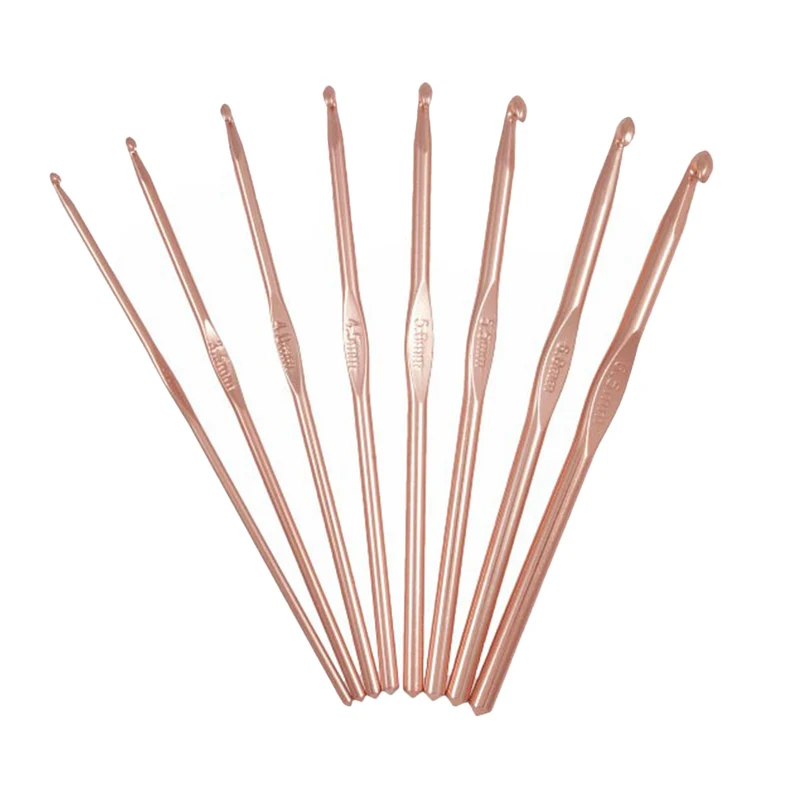 Milward Rosé Häkelnadel-Set 3,00 – 6,50 mm