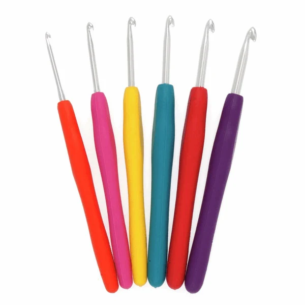 Milward Soft Grip Häkelnadel-Set 2,50 – 5,00 mm