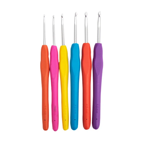 Milward Soft Grip Häkelnadel-Set 2,50 – 5,00 mm