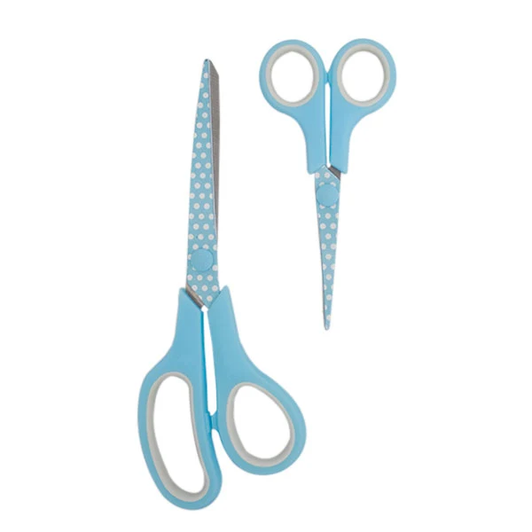 Hemline-Set: Stoffschere (21 cm) & Stickschere (13,5 cm) Blau