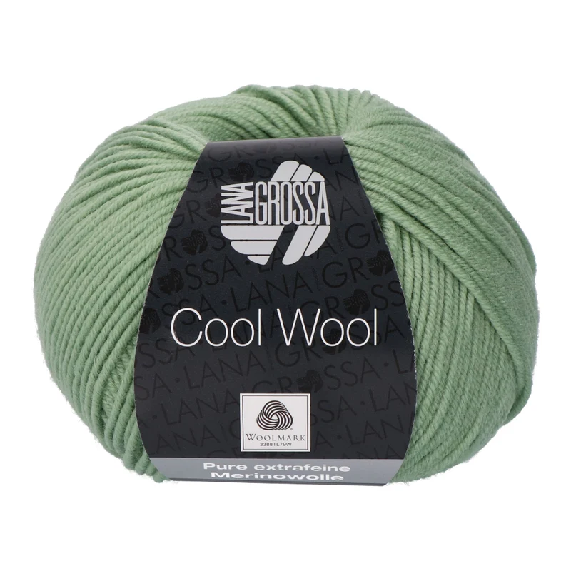 Lana Grossa Cool Wool 2078 Reseda-Grün