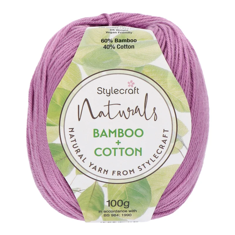 Stylecraft Naturals – Bamboo + Cotton DK 7138 Heather