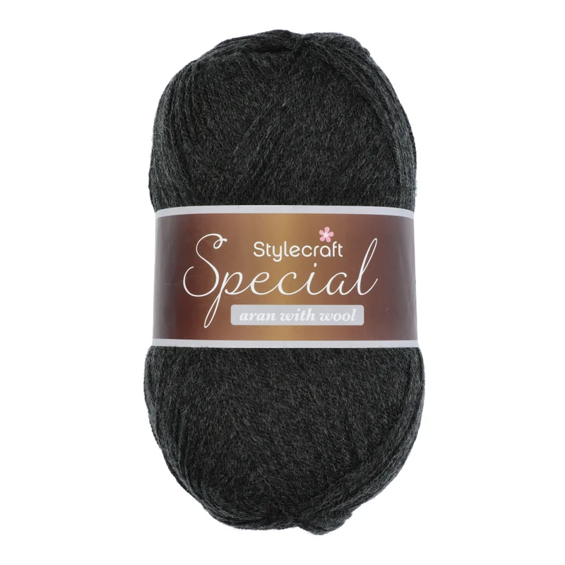 Stylecraft Special Aran mit Wolle 3380 Charcoal