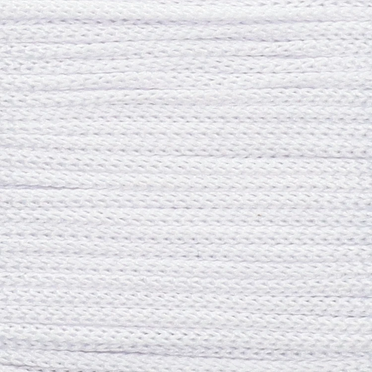 Go Handmade Polyester-Kordel 6 Weiß