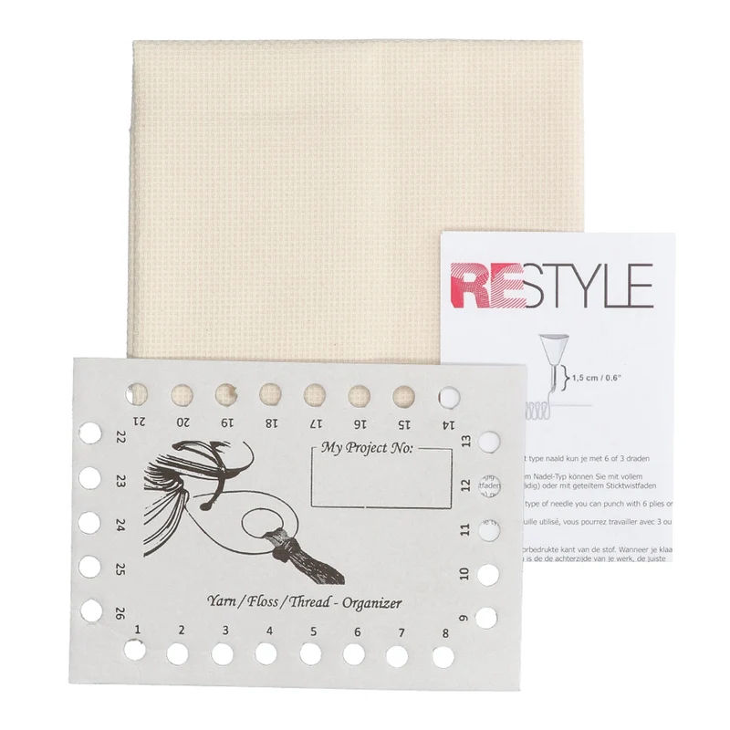 Restyle Punch-Stoff „Monks Cloth“, 52 x 62 cm