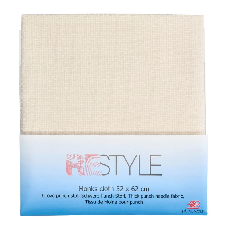 Restyle Punch-Stoff „Monks Cloth“, 52 x 62 cm
