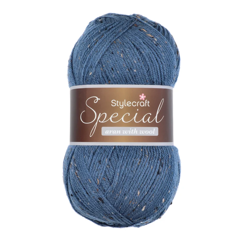 Stylecraft Special Aran with Wool – Nepp-Farbtöne 5513 Dutch Blue Nepp