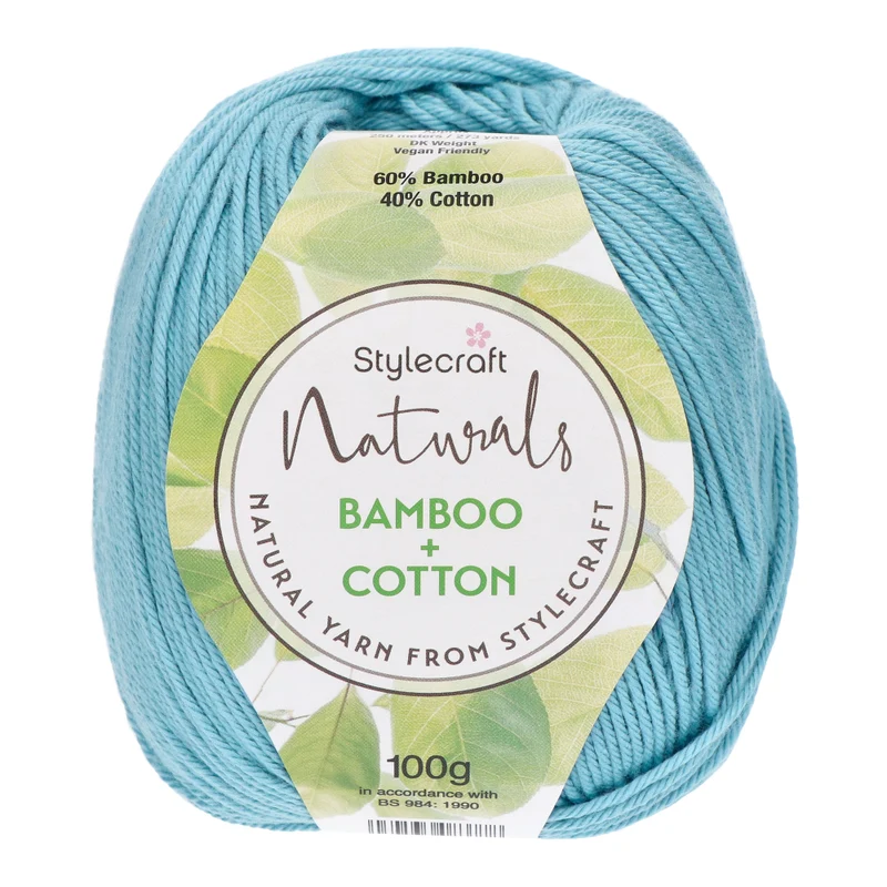 Stylecraft Naturals – Bamboo + Cotton DK 7142 Sky