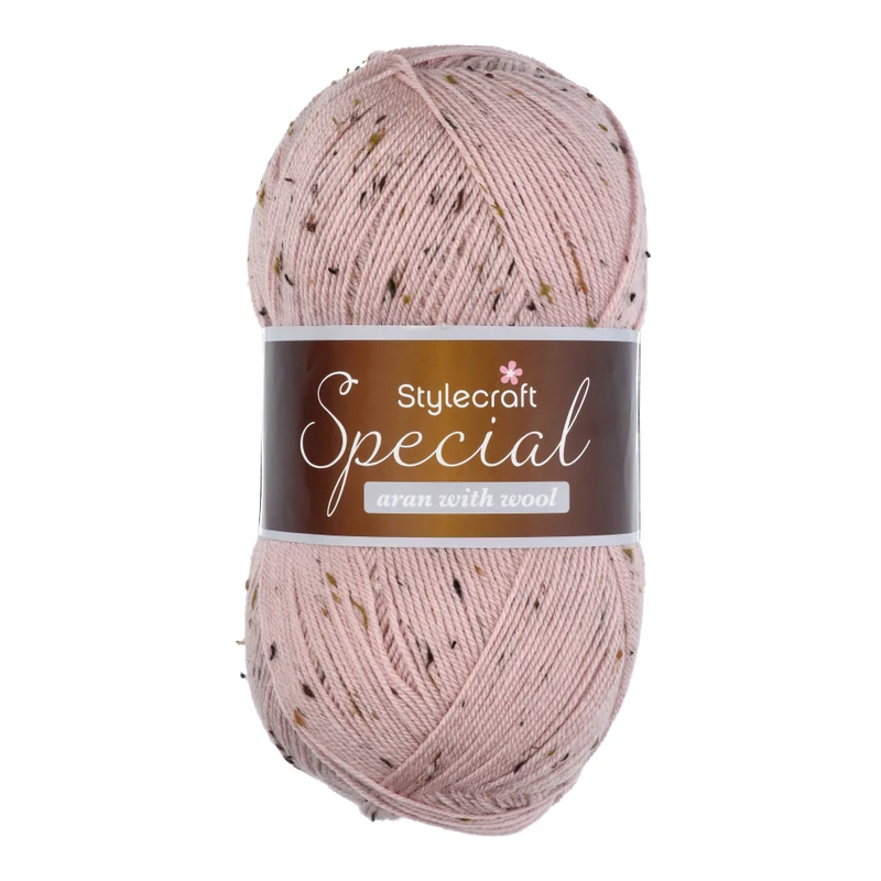 Stylecraft Special Aran with Wool – Nepp-Farbtöne 2493 Pale Rose Nepp