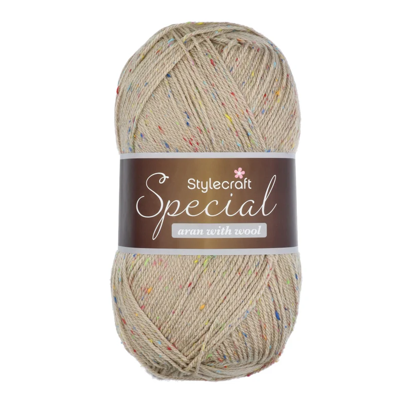 Stylecraft Special Aran with Wool – Nepp-Farbtöne 3989 Wheat Nepp