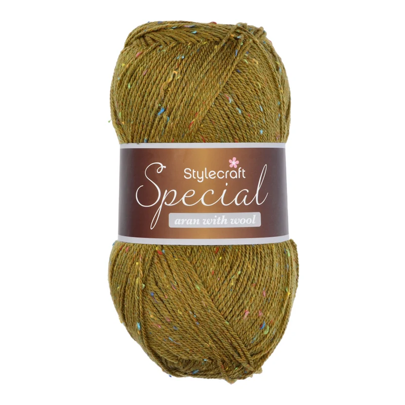 Stylecraft Special Aran with Wool – Nepp-Farbtöne 7047 Seaweed Nepp