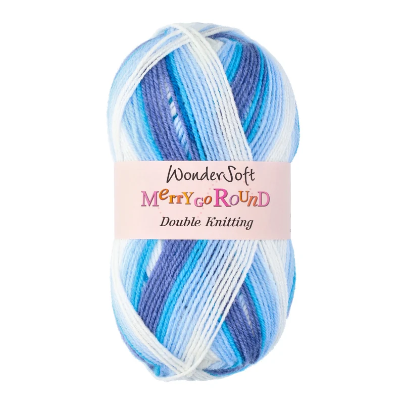 Stylecraft Wondersoft Merry Go Round DK 3122 Blau/Denim