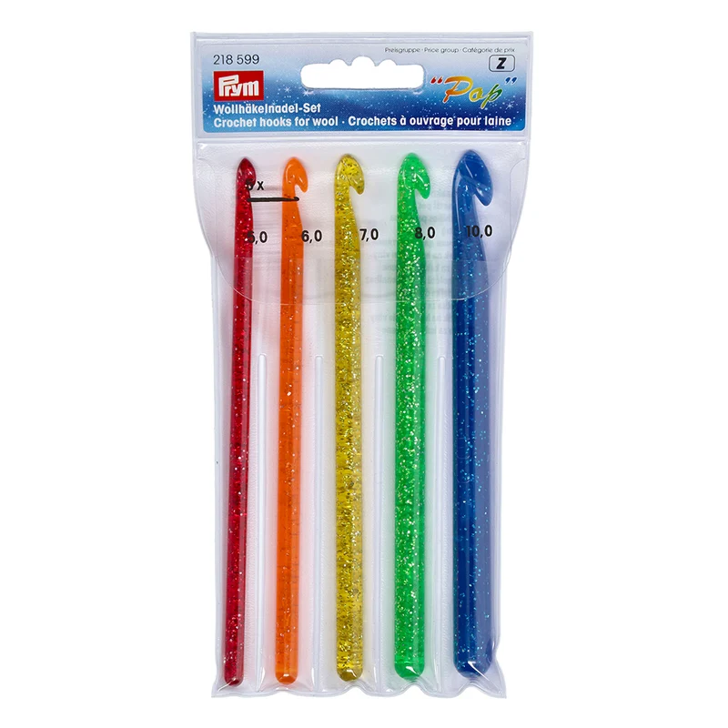 Prym Häkelnadel-Set, bunt