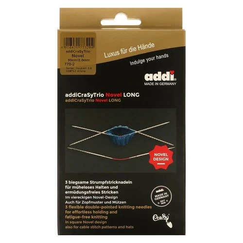 Addi CraSyTrio Novel Stricknadeln 30 cm – 2,25 mm