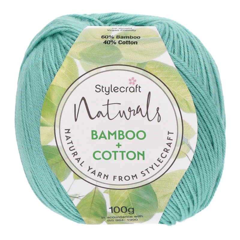 Stylecraft Naturals – Bamboo + Cotton DK 7144 Surf