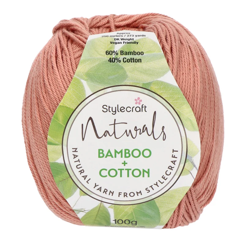 Stylecraft Naturals – Bamboo + Cotton DK 7157 Canyon