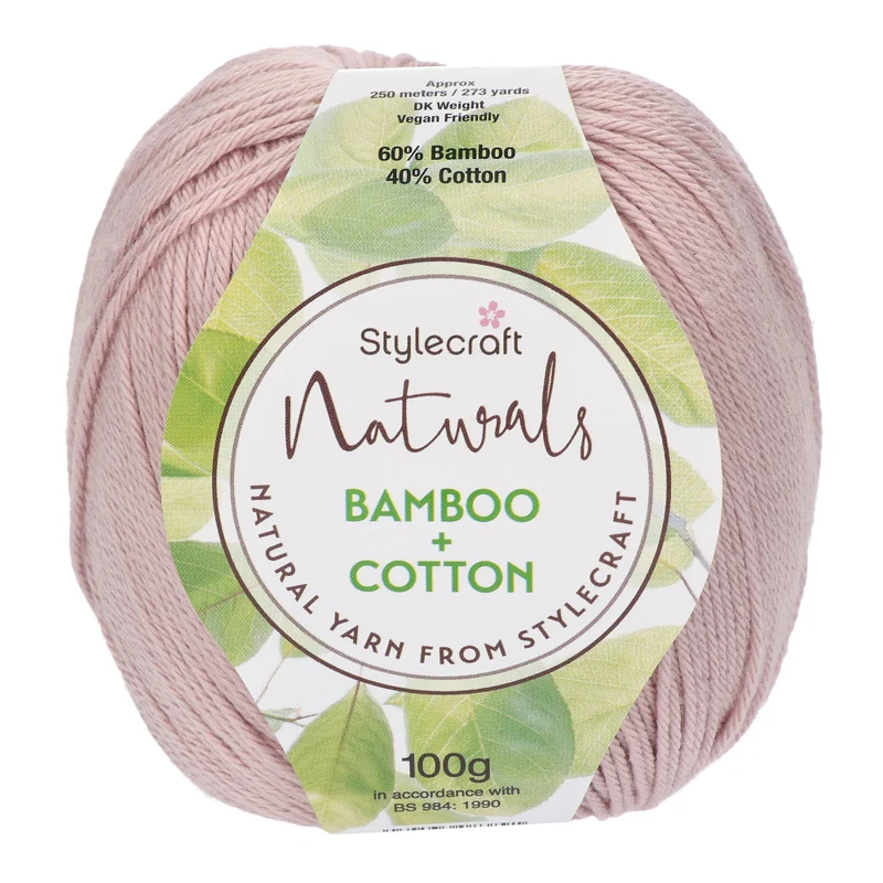 Stylecraft Naturals – Bamboo + Cotton DK 7154 Pumice