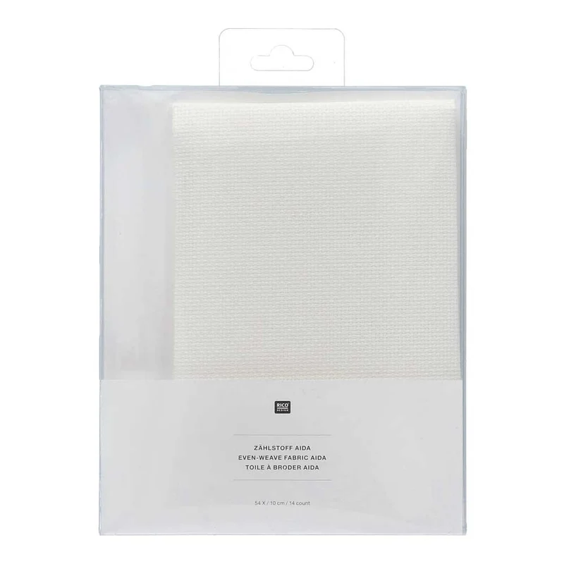 Rico SB Aida-Stickstoff 40 x 40 cm 002 Off White