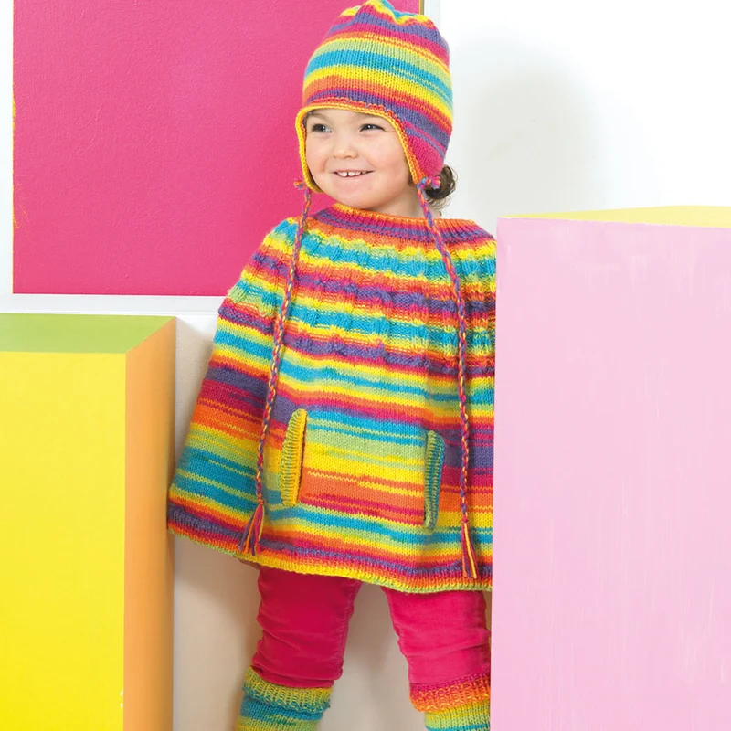 Stylecraft Wondersoft Merry Go Round DK 3142 Rainbow